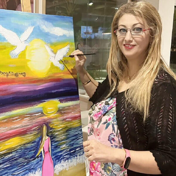 Artist Amira Azmy